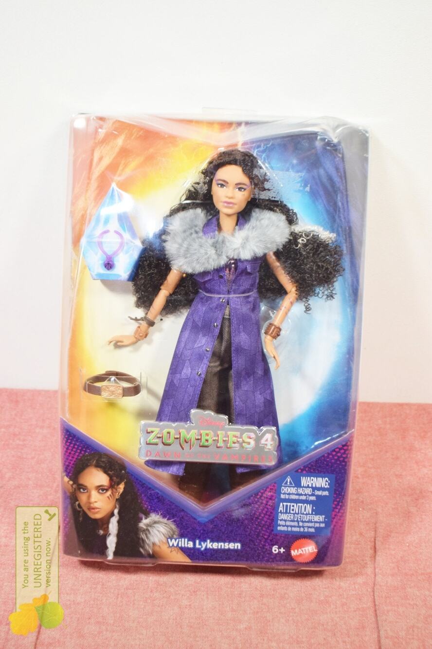 Disney Zombies 4: Dawn of the Vampires Willa Lykensen Doll